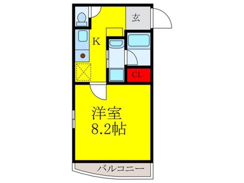 間取図 メゾンアンシャンテ