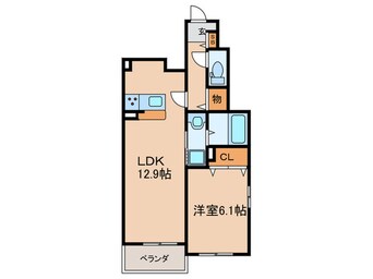 間取図 仮)メゾン・デ・クール