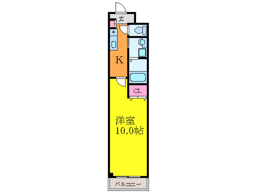 間取図 ハイツ東一津屋公輝