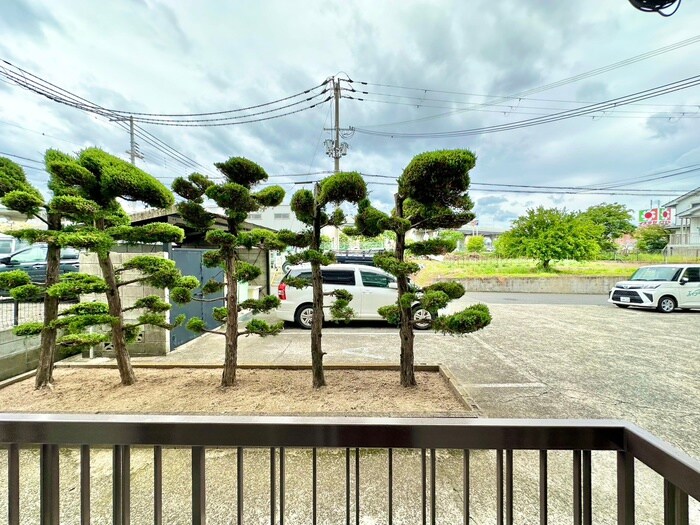 室内からの展望 東八田マンション一番館