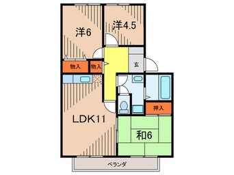 間取図 エクセル安倉