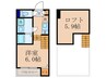 Grand Maison Matsuyoshiworld 1Rの間取り
