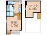 Grand Maison Matsuyoshiworld 1Rの間取り