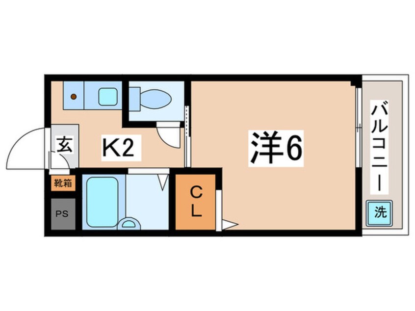 間取図 アド２番館
