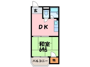 間取図 サンロイヤル諏訪