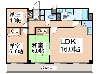 間取図 ブロードステージミヨーレ