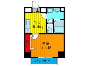 間取図 ES-Grande大阪同心