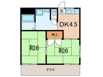 間取図 コスモパレス