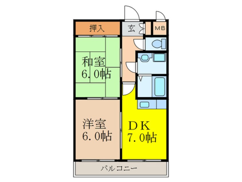 間取図 アイエムハイツ