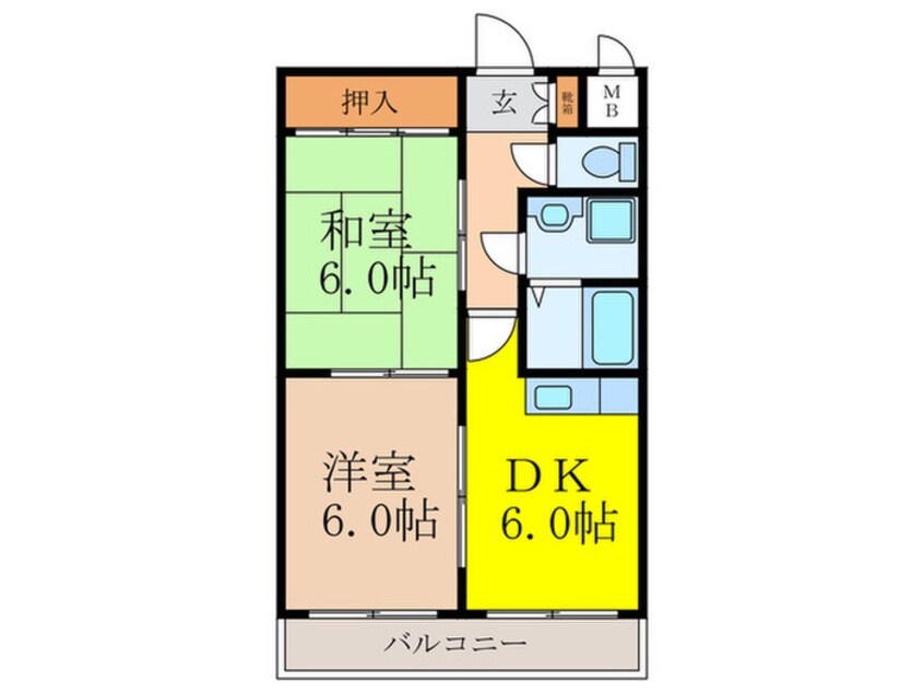 間取図 アイエムハイツ