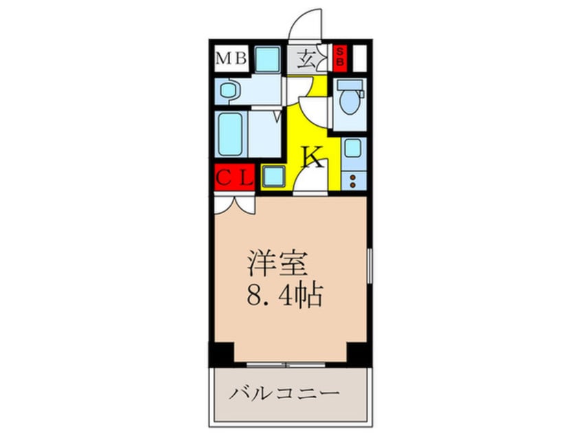 間取図 CREATO新大阪Serenity(705)