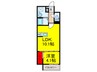 FREEDOM　residence堺大小路 1LDKの間取り