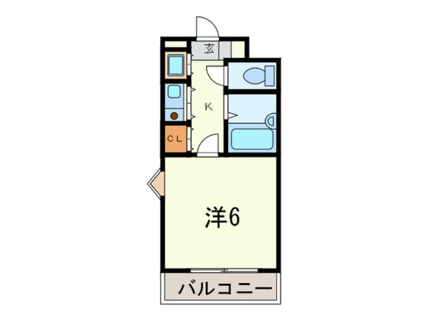 間取図 コンフォール甲子園口