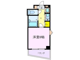 間取図 コンフォール甲子園口