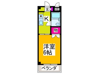 間取図 千幸ハイツ