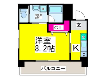 間取図 Ｌａ　ｍｅｒ諏訪森