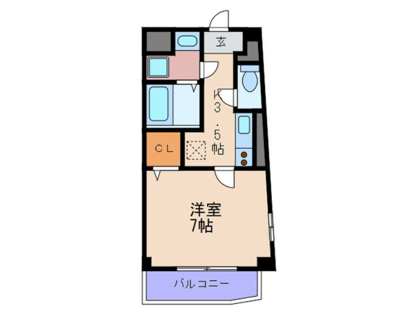 間取図 ハピネス浦江