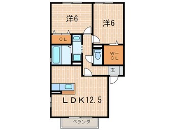 間取図 パル渕ノ上