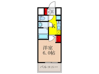 間取図 ｴｽﾃﾑｺｰﾄ新大阪ⅩⅢﾆｽﾀ(806)