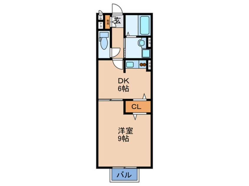 間取図 グランシャンブル