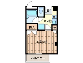 間取図 レユシールマンションタニムラ