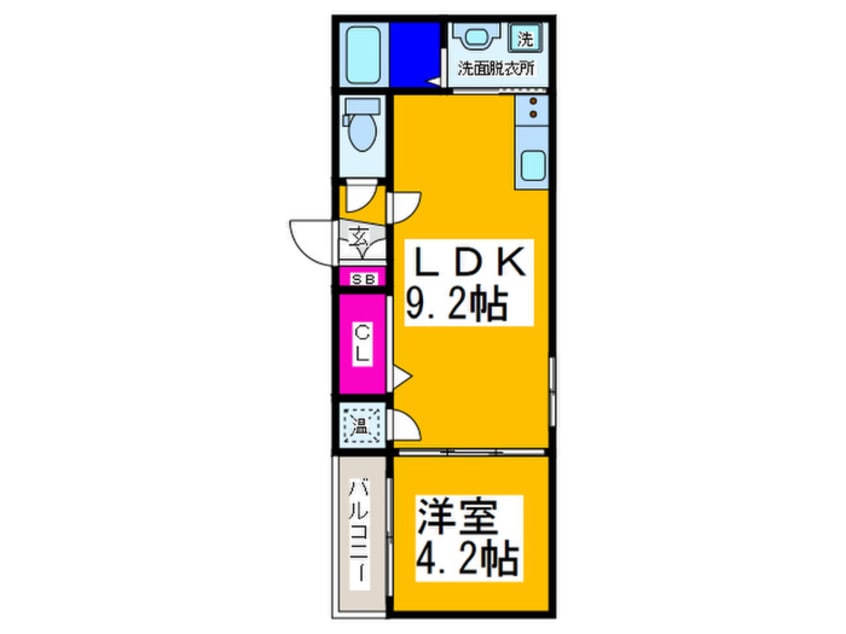 間取図 GRANDIR御崎Ⅰ