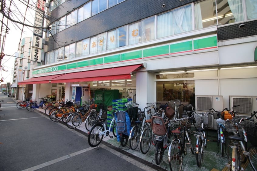 ローソンストア100住之江御崎店(コンビニ)まで300m GRANDIR御崎Ⅰ
