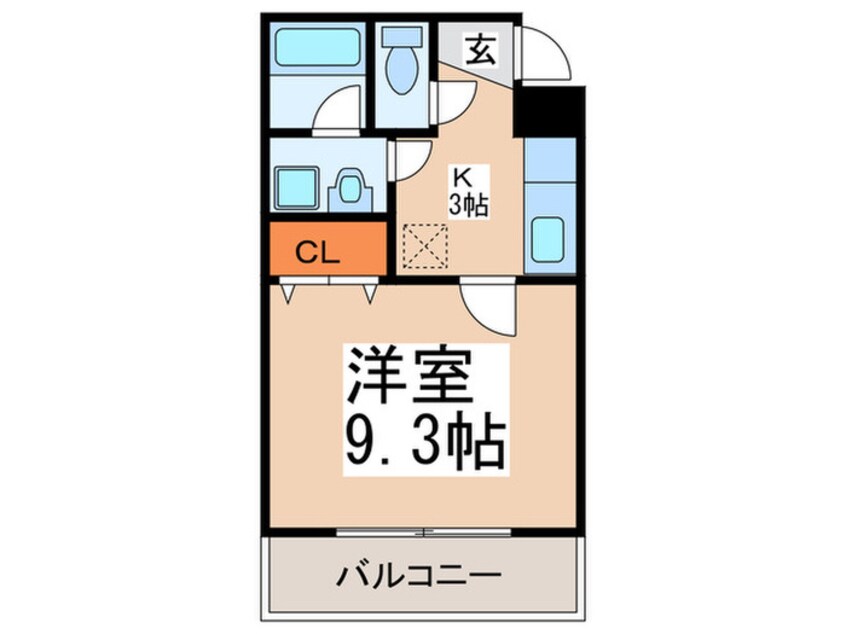 間取図 エヌエムサンカンテアン