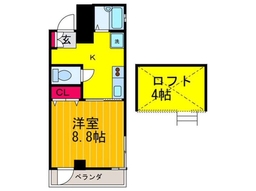 間取図 プラネット２