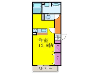 間取図 アメニティー・ベフ