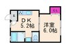 Renovation Miura 1DKの間取り