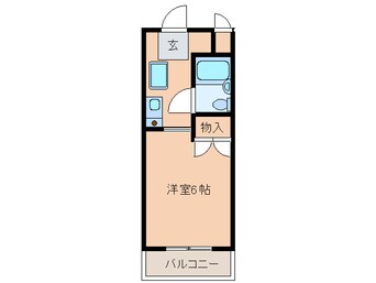 間取図 イ－ストヴィレツジ茨木