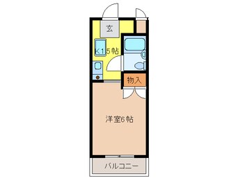 間取図 イ－ストヴィレツジ茨木