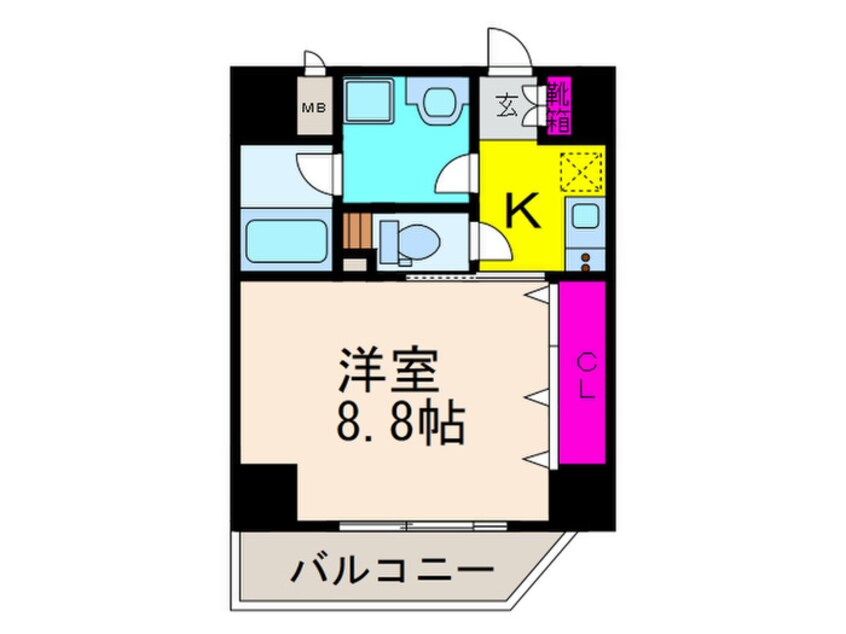 間取図 CESTA高槻