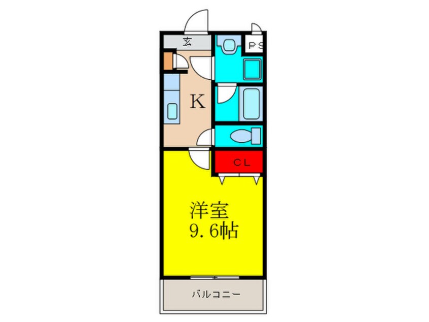 間取図 フロ－リッシュ