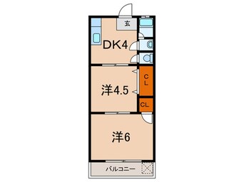 間取図 サンハイツ妙法寺