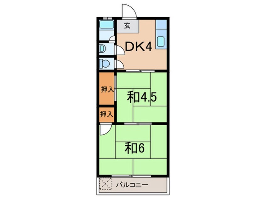 間取図 サンハイツ妙法寺