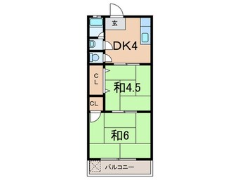 間取図 サンハイツ妙法寺