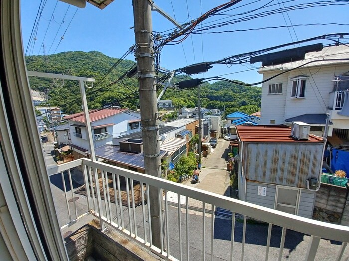 室内からの展望 サンハイツ妙法寺