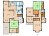 寿楽荘戸建 5LDK+Sの間取り