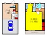 LIEBLE BASE 1LDKの間取り