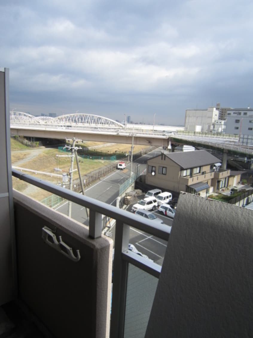 室内からの展望 おおきに北梅田ｻﾆｰｱﾊﾟｰﾄﾒﾝﾄ