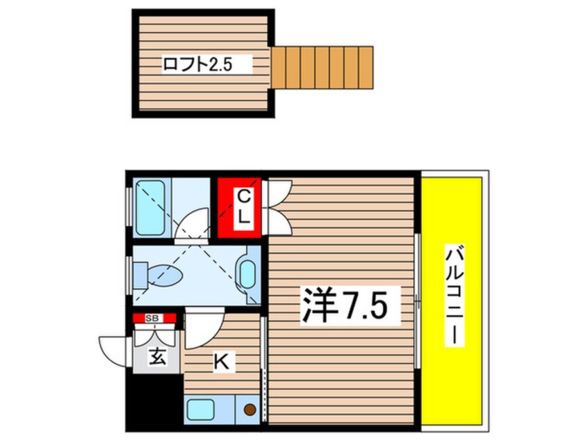 間取図 O.J.Field