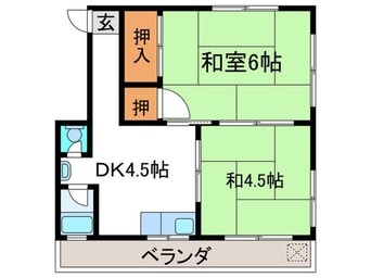 間取図 ロハス長岡京
