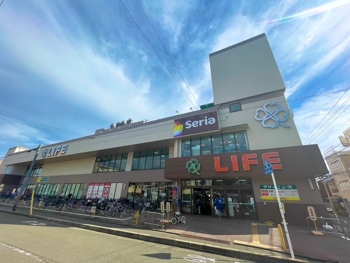 ライフ壬生(スーパー)まで160m ﾍﾞﾗｼﾞｵ京都壬生WESTGATE(204)