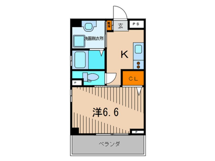 間取図 コモ西宮北口