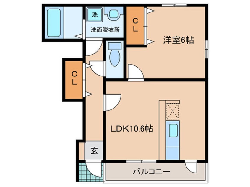 間取図 サンブレス