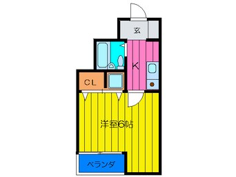 間取図 メロディハイム滝井