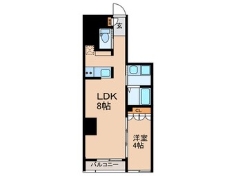 間取図 コスモ釣鐘町