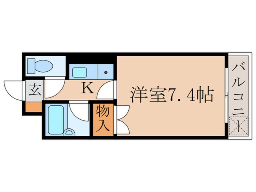間取図 サンヴェール深草